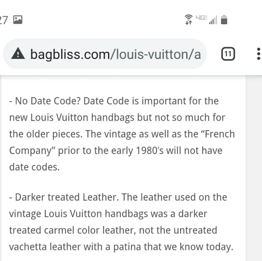 Louis Vuitton Vintage Suitcase